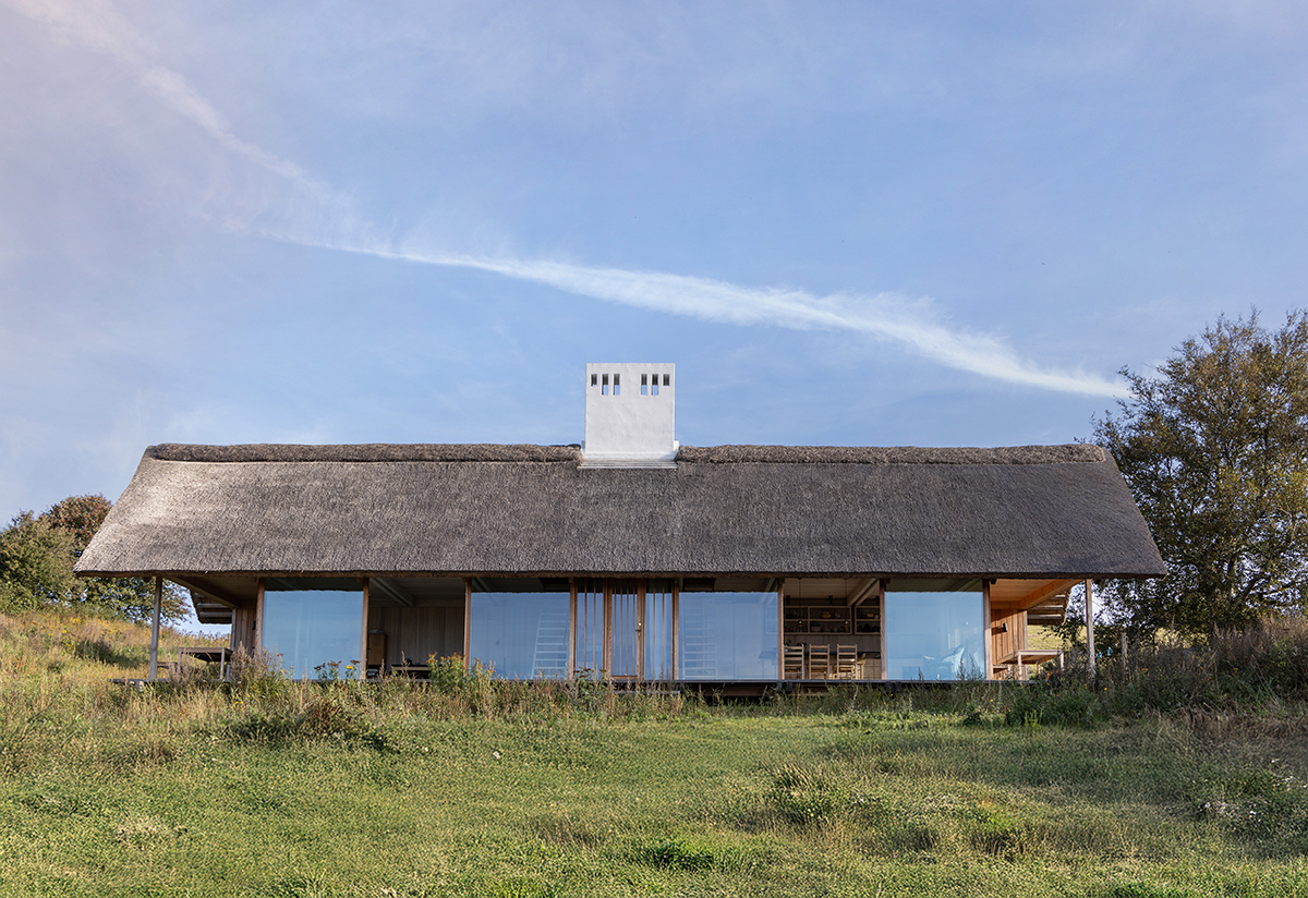 Modernism scandinav din anii 1960 adus în prezent. Vejrhøj, Sjælland, Danemarca