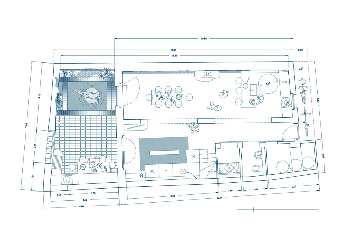 Un vechi atelier de tâmplărie transformat într-o reședință contemporană, în nord-estul Spaniei