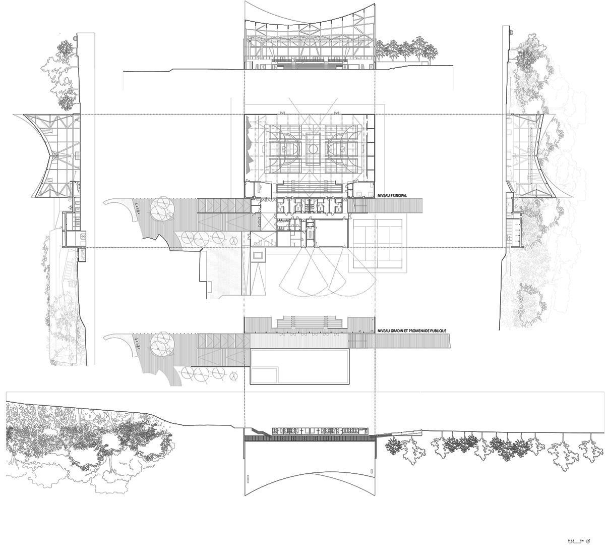 O identitate arhitecturală puternică pentru un complex dedicat mișcării. Centrul sportiv și cultural Marie-José Perec și sala de dans Josephine Baker, La Bouëxière, Ille-et-Vilaine, Franța
