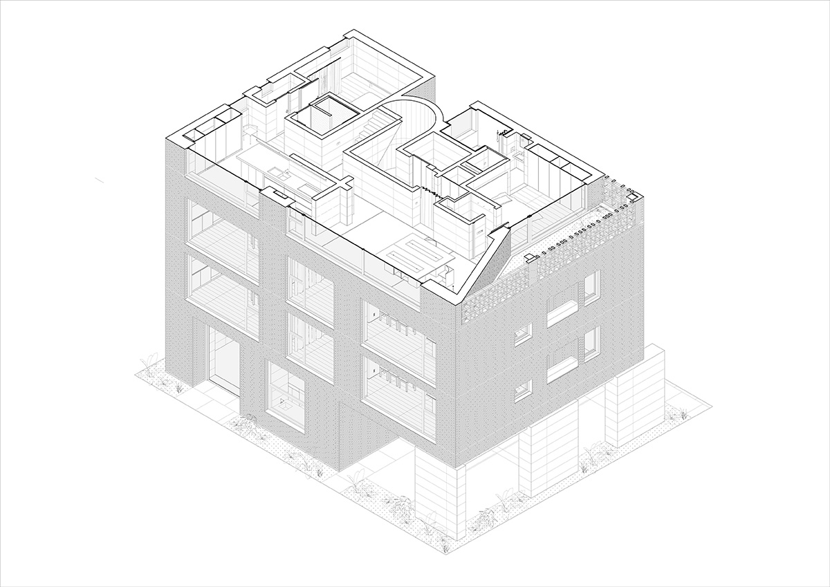 Onestitate, expresivitate și verdeață. Raw House, Seul, Coreea de Sud